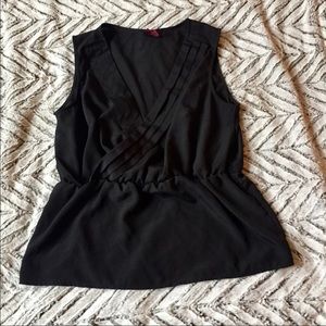 Merona plus size cross over top